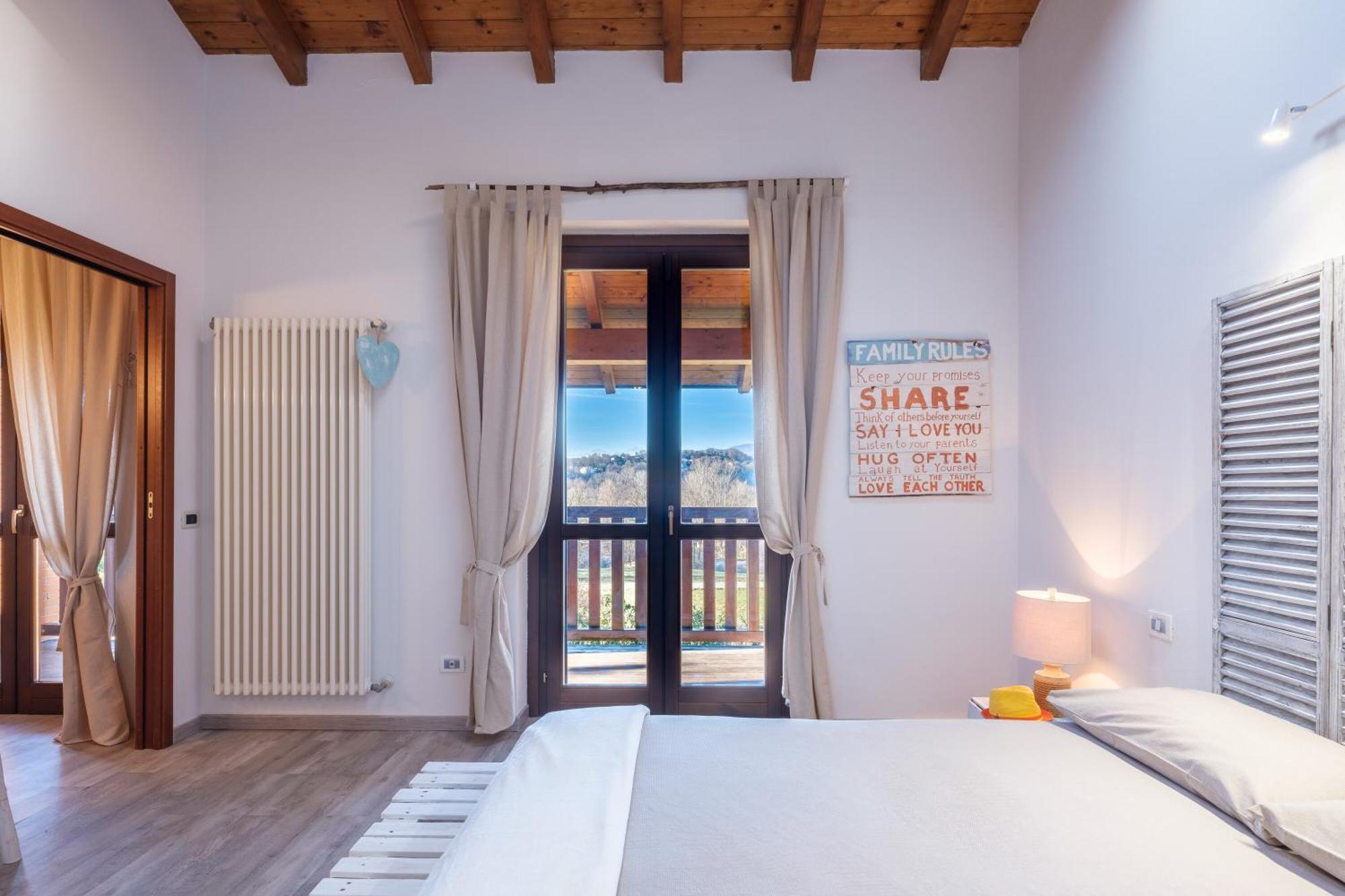 La Luna Nel Lago Lake View Garden - Happy Rentals Ispra Eksteriør billede