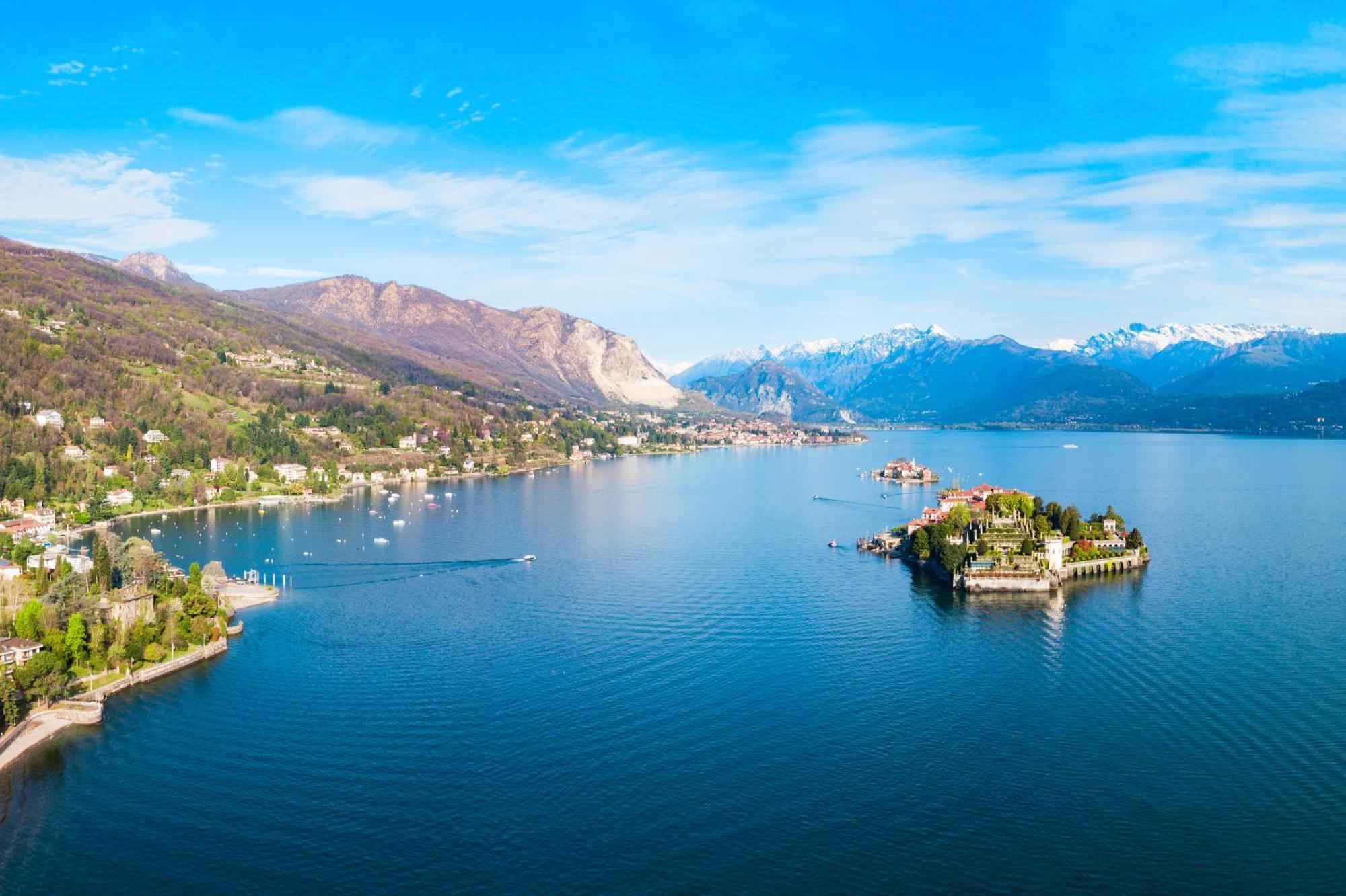 La Luna Nel Lago Lake View Garden - Happy Rentals Ispra Eksteriør billede